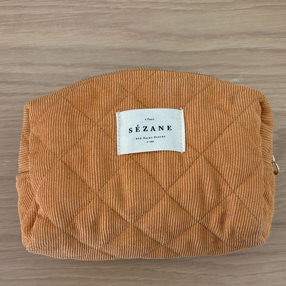 Sezane Quilted Tan Women's Bag